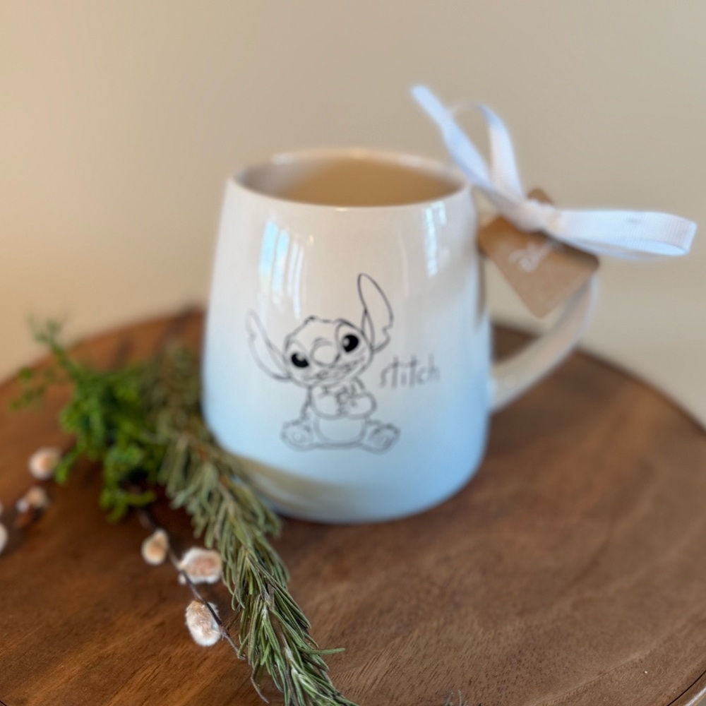 ๐ Rae Dunn x Disney Stitch White Mug, BNWT ๐